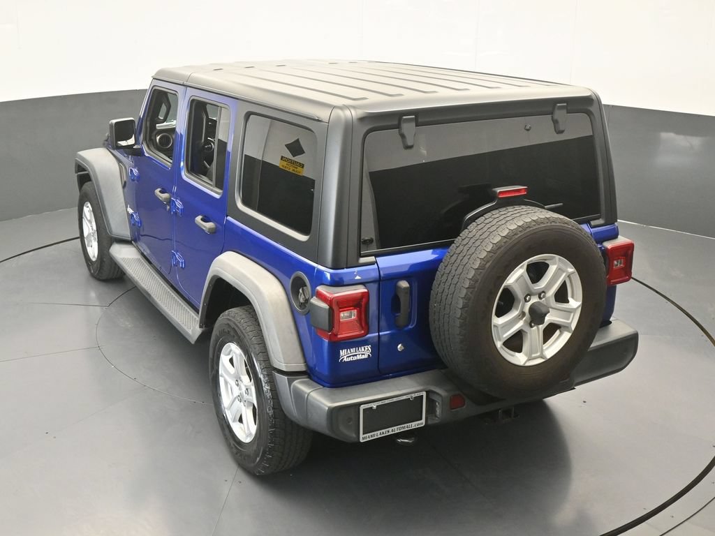 Used 2018 Jeep Wrangler Unlimited Sport S AWD/4WD image 50