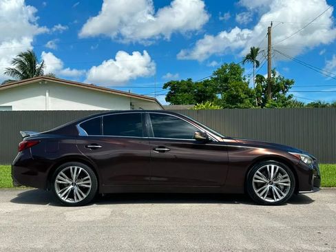 Used 2018 INFINITI Q50 Luxe AWD/4WD image 2