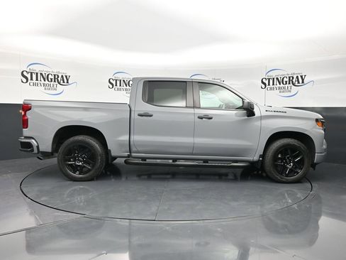 Certified 2024 Chevrolet Silverado 1500 Custom w/ Turbomax Blackout Package RWD image 10