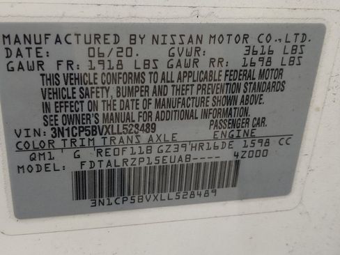 Used 2020 Nissan Kicks S FWD image 33