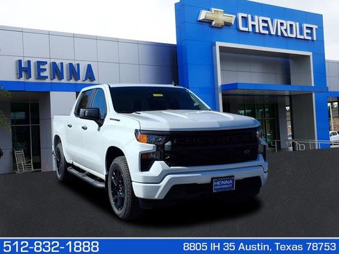 New 2026 Chevrolet Silverado 1500 Custom w/ Turbomax Blackout Package image 1