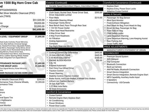 Used 2025 RAM 1500 Big Horn AWD/4WD image 38