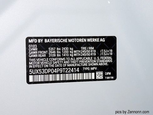 Used 2023 BMW X3 xDrive30i w/ M Sport Package AWD/4WD image 41