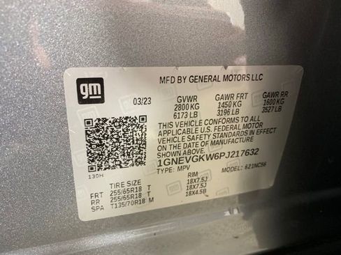Used 2023 Chevrolet Traverse LT w/ LPO, Floor Liner Package AWD/4WD image 38