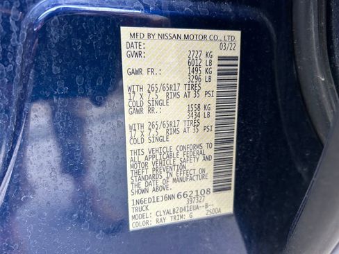 Used 2022 Nissan Frontier SV image 10