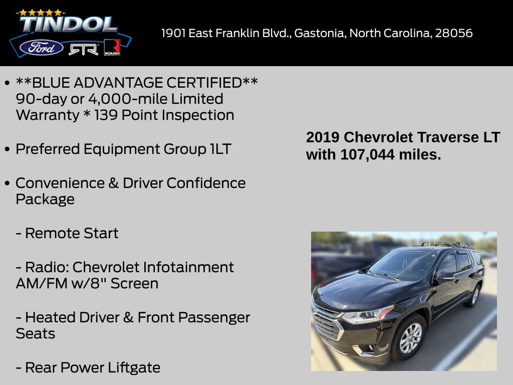 Used 2019 Chevrolet Traverse LT FWD image 11