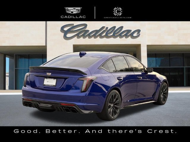 Used 2026 Cadillac CT5 V Blackwing w/ Deep Ocean Appearance Package RWD image 3
