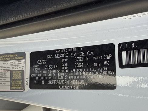 Used 2022 Kia Forte LXS FWD image 31