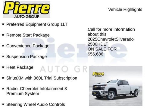 Used 2025 Chevrolet Silverado 2500 LT w/ Convenience Package AWD/4WD image 7
