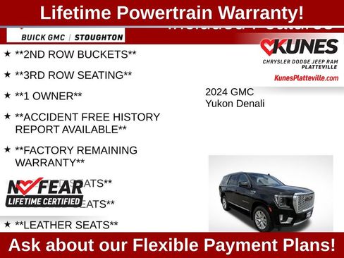 Used 2024 GMC Yukon Denali w/ Max Trailering Package AWD/4WD image 4