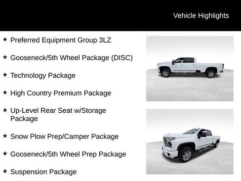 Used 2024 Chevrolet Silverado 3500 High Country w/ High Country Premium Package AWD/4WD image 8