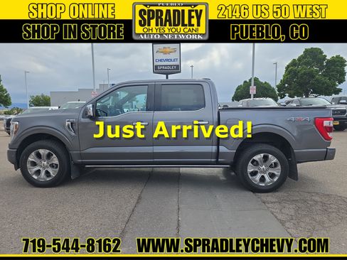 Used 2021 Ford F150 Platinum AWD/4WD image 1