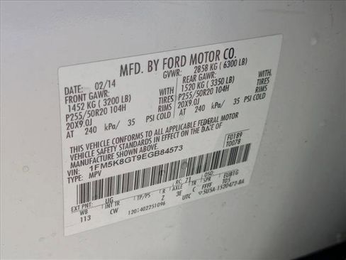 Used 2014 Ford Explorer Sport w/ Equipment Group 401A image 28