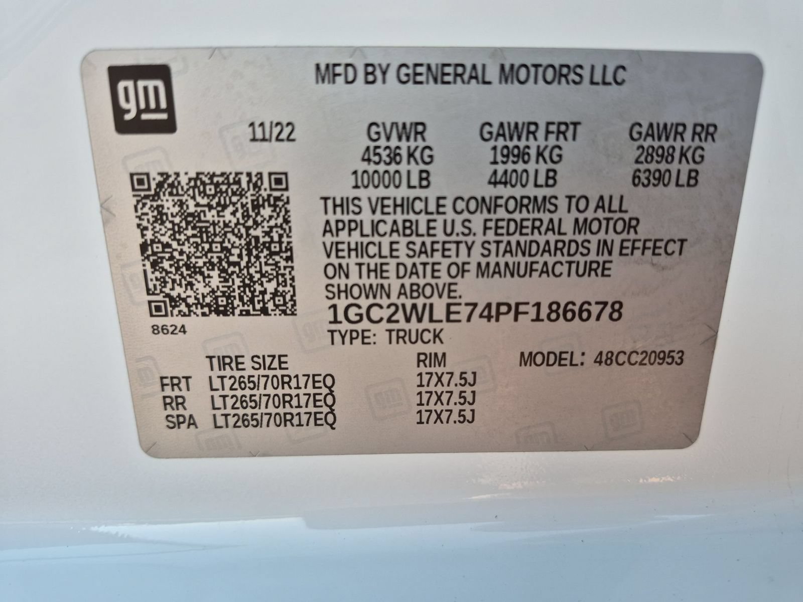 Used 2023 Chevrolet Silverado 2500 W/T w/ WT Convenience Package RWD image 22
