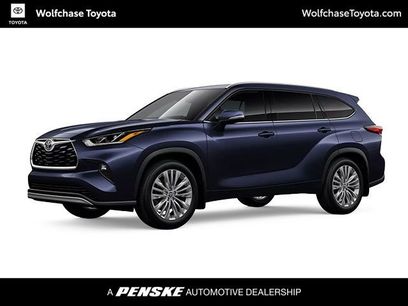 New 2026 Toyota Highlander Platinum