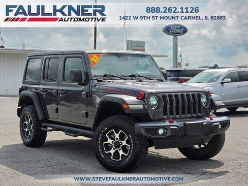 Used 2022 Jeep Wrangler Unlimited Rubicon w/ LED Lighting Group AWD/4WD image 1