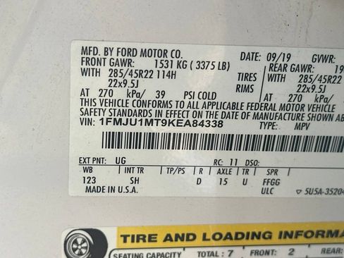 Used 2019 Ford Expedition Platinum AWD/4WD image 41