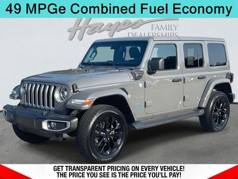 Used 2021 Jeep Wrangler Unlimited Sahara w/ Safety Group image 1