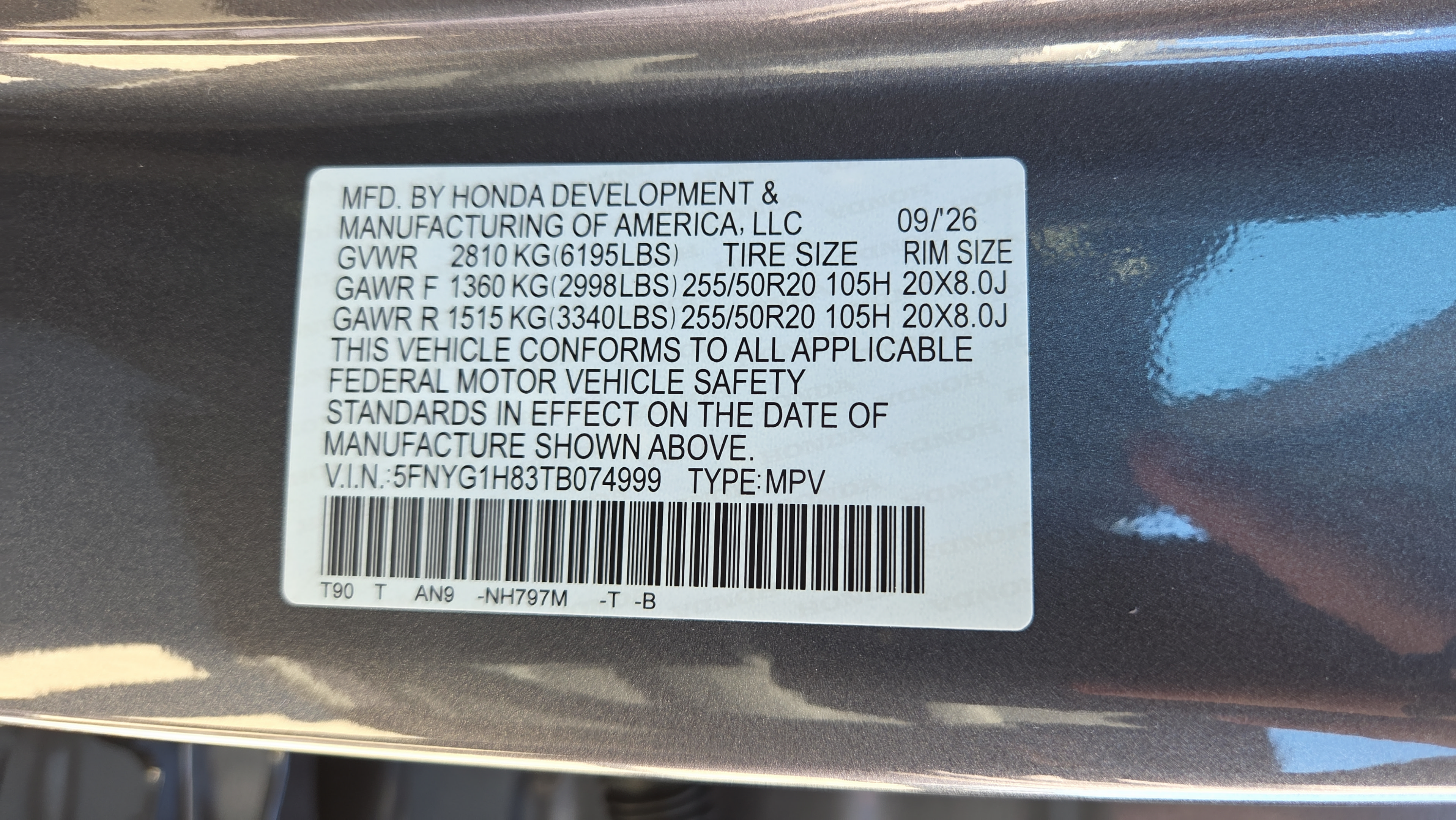 New 2026 Honda Pilot Elite image 21
