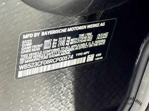 Used 2024 BMW iX xDrive50 w/ Sport Package AWD/4WD image 41