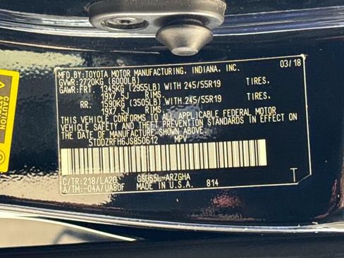 Used 2018 Toyota Highlander Limited AWD/4WD image 29