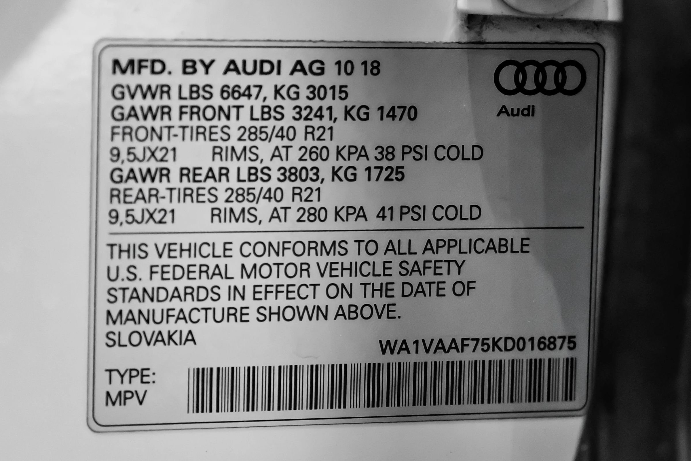 Used 2019 Audi Q7 3.0T Prestige AWD/4WD image 69