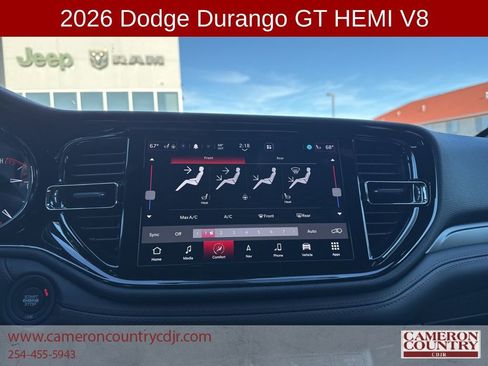 New 2026 Dodge Durango GT w/ Blacktop Package image 9