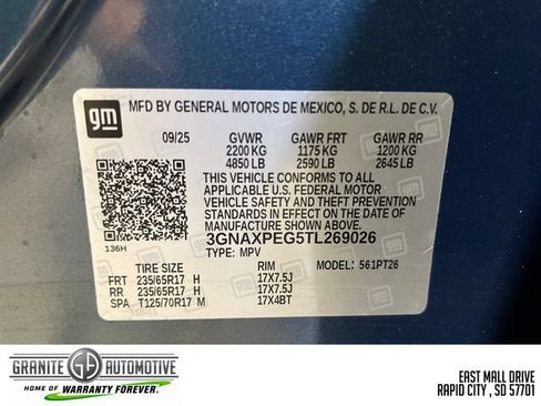 Used 2026 Chevrolet Equinox LT AWD/4WD image 30