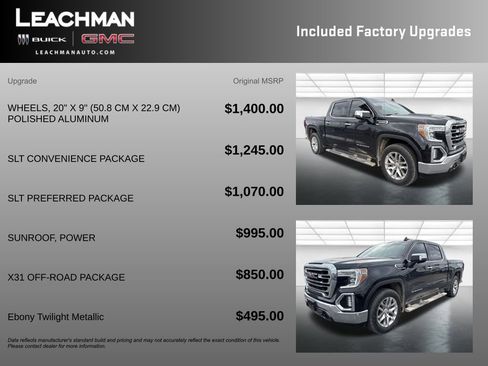 Certified 2022 GMC Sierra 1500 SLT w/ SLT Convenience Package image 12