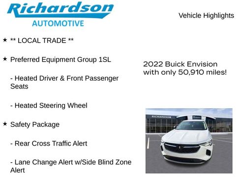 Used 2022 Buick Envision Essence w/ Technology Package I FWD image 11