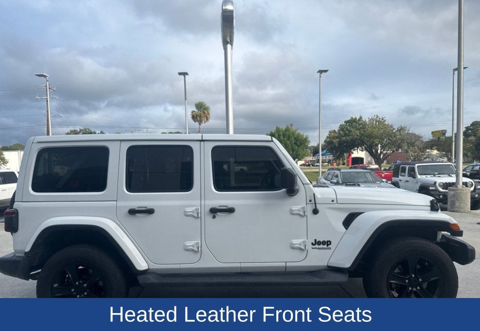 Used 2021 Jeep Wrangler Unlimited Sahara AWD/4WD image 2