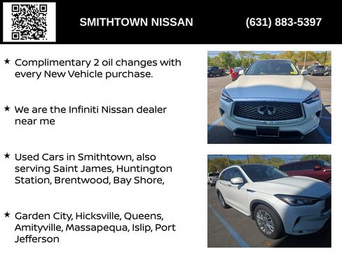 Used 2023 INFINITI QX50 Luxe AWD/4WD image 3