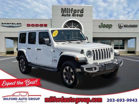 Certified 2021 Jeep Wrangler Unlimited Sahara AWD/4WD image 1