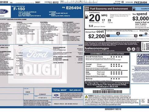 Certified 2023 Ford F150 XL w/ XL Chrome Appearance Package AWD/4WD image 9