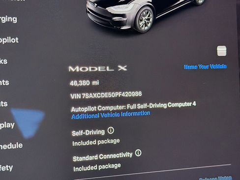 Used 2023 Tesla Model X AWD/4WD image 8