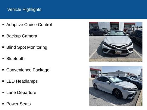 Used 2023 Toyota Camry SE w/ Cold Weather Package FWD image 2