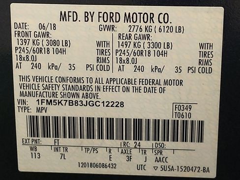 Used 2018 Ford Explorer FWD image 33