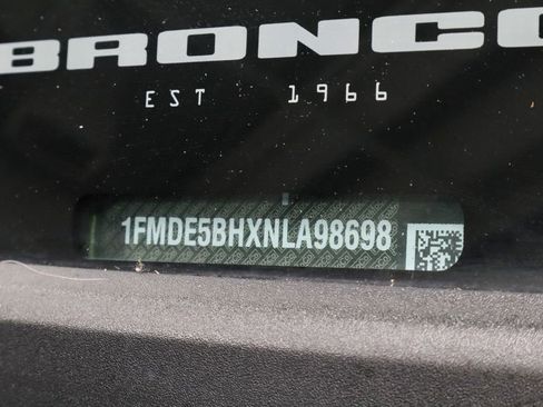 Certified 2022 Ford Bronco Big Bend AWD/4WD image 30