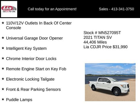 Used 2021 Nissan Titan SV w/ SV Convenience Package AWD/4WD image 31