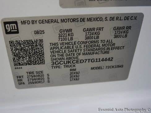 New 2026 Chevrolet Silverado 1500 Custom Trail Boss image 20