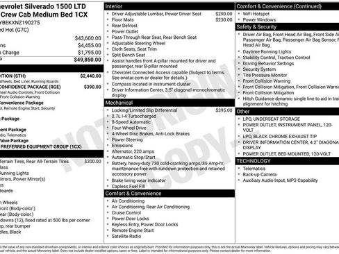 Used 2022 Chevrolet Silverado 1500 Custom w/ Rally Edition AWD/4WD image 30