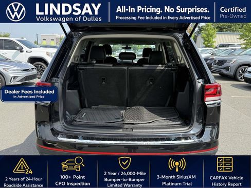 Used 2022 Volkswagen Atlas SE AWD/4WD image 16