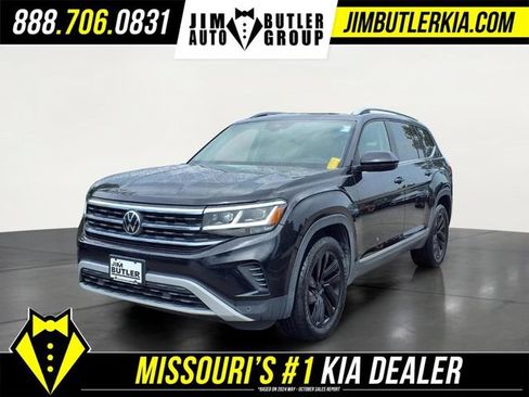 Used 2021 Volkswagen Atlas SEL AWD/4WD image 1