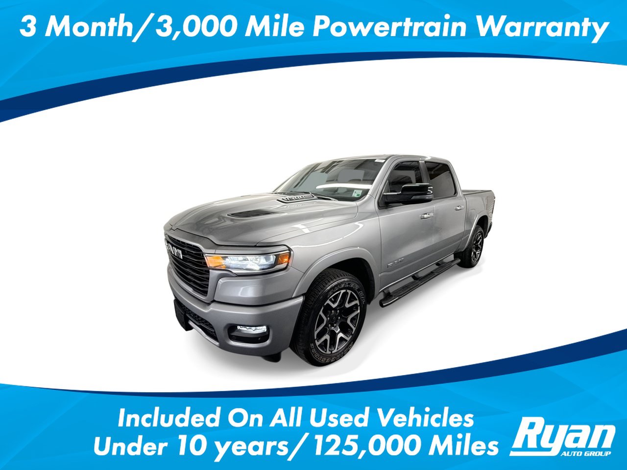 Used 2025 RAM 1500 Laramie w/ Sport Appearance Package AWD/4WD image 1