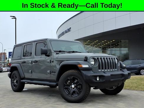 Used 2021 Jeep Wrangler Unlimited Sport AWD/4WD image 1