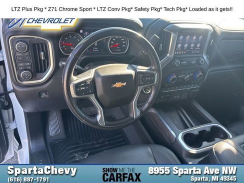 Used 2022 Chevrolet Silverado 3500 LTZ w/ Z71 Chrome Sport Edition AWD/4WD image 12