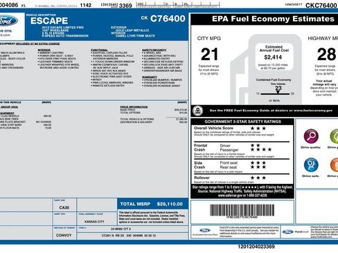 Used 2012 Ford Escape Limited image 5