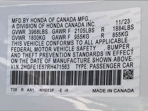 Used 2024 Honda Civic Si image 38