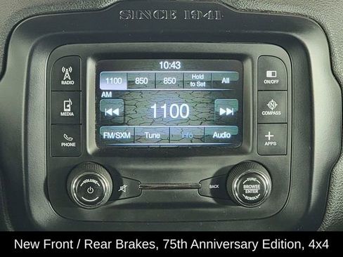 Used 2016 Jeep Renegade 75th Anniversary AWD/4WD image 21