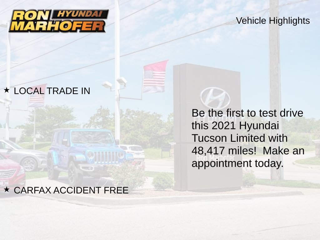 Used 2021 Hyundai Tucson Limited AWD/4WD image 2